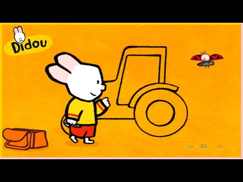 Didou, dessine-moi un tracteur 🚜 | Didou | 70' Compilation