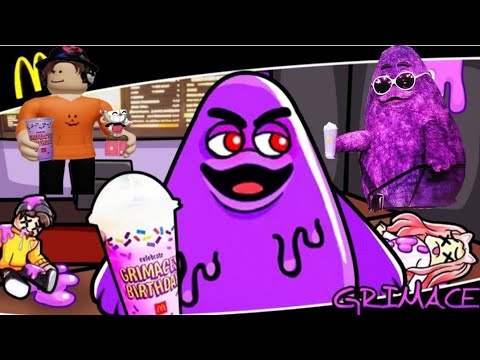 ROBLOX: GRIMACE SHAKE SOBREVIVÊNCIA!!!! GAMEPLAY 🧋🧋💜💜 #roblox