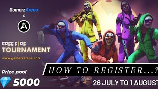HOW TO REGISTER IN AR3MISXGAMERSARENA TOURNAMENT 5000 DIAMOND PRIZEPOOL#GYANGAMING #ASGAMING screenshot 2