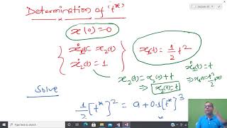 EE-564: Lecture-20 (Optimal Control): Minimum Time Problems Net Worth