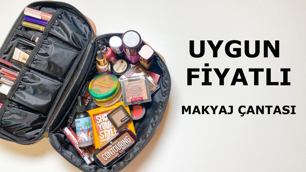 Uygun Fiyatlı Makyaj Çantası Yapıyoruz | Sıfırdan Neler Alırdım???