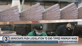 Wisconsin lawmakers introduce bill to make sure tipped workers make at least minimum wage