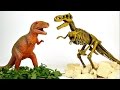 Динозавр T-REX - Играем в археологов. Развивающие видео для деток