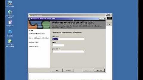 Installing Microsoft Office 2000-2003 on Windows 2000