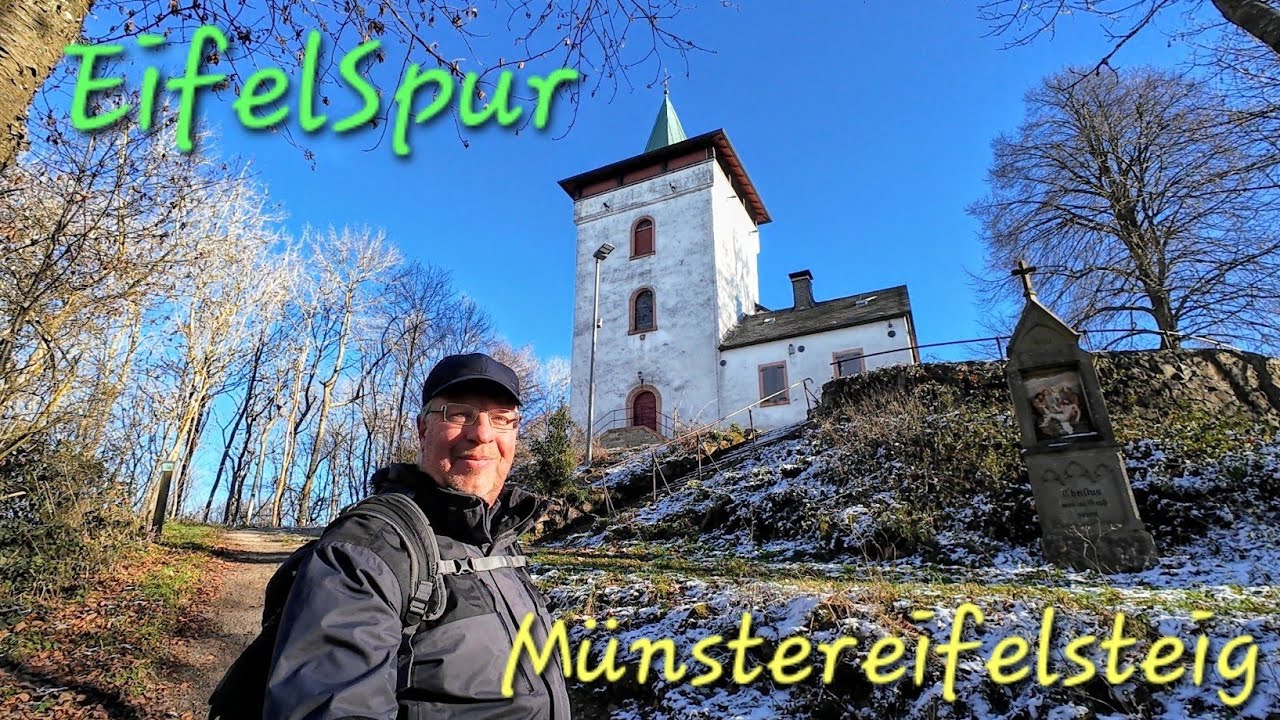 EifelSpur Münstereifelsteig - Wintereinbruch in der Eifel #wandern #wanderung #nordeifel