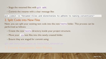 How to Split and Rename Your Git Files While Preserving History