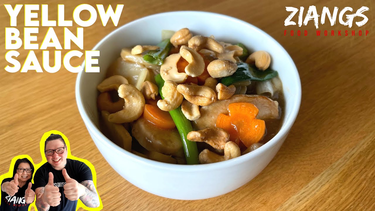 Ziangs Chinese Takeaway Chicken in yellow bean sauce with cashew nuts