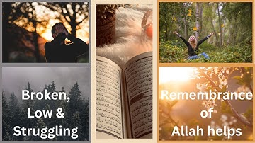 Reflections from Broken, Low & Struggling - Remembrance of Allah helps - Lecture by Mufti Menk