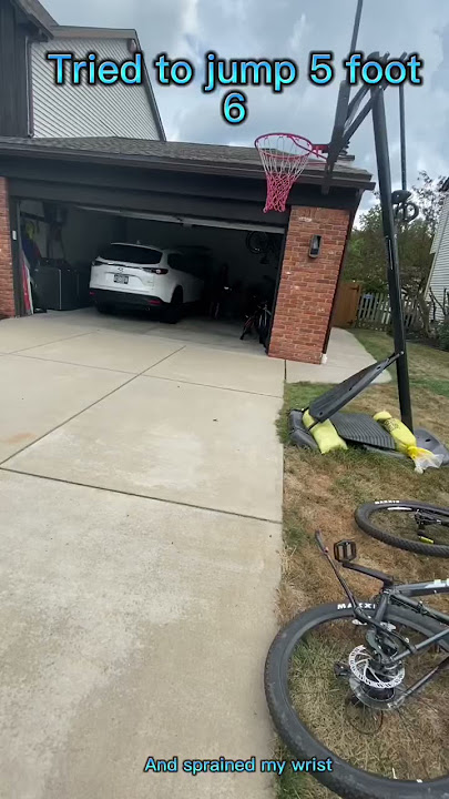Trying to jump 5,6 on BMX gone wrong