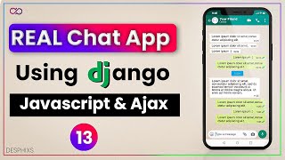 List View in Django - Listing All Rooms/Groups using Django Form Chatting Application  || Part 13