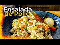 Una Ensalada de Pollo muy fácil sin tanto rollo! | JUS PALTA - Comida Casera