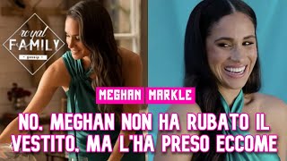 MEGHAN NON HA RUBATO IL VESTITO VERDE, MA L'HA PRESO ECCOME #meghanmarkle