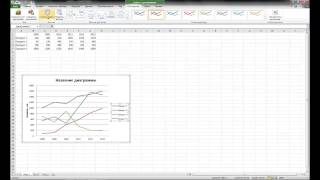 Как сделать график в Excel 2007 и Excel 2010(В этом видео рассказано как сделать график в Excel 2007 и Excel 2010, а так же обзорно представлены элементы редактир..., 2014-05-15T06:22:15.000Z)