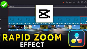Rapid Zoom EFFECT Like CAPCUT | Davinci Resolve Tutorial
