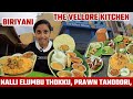 Nalli Elumbu Thokku, Prawn tandoori, Vellore Biriyani I The Vellore Kitchen | Tastee with Kiruthiga