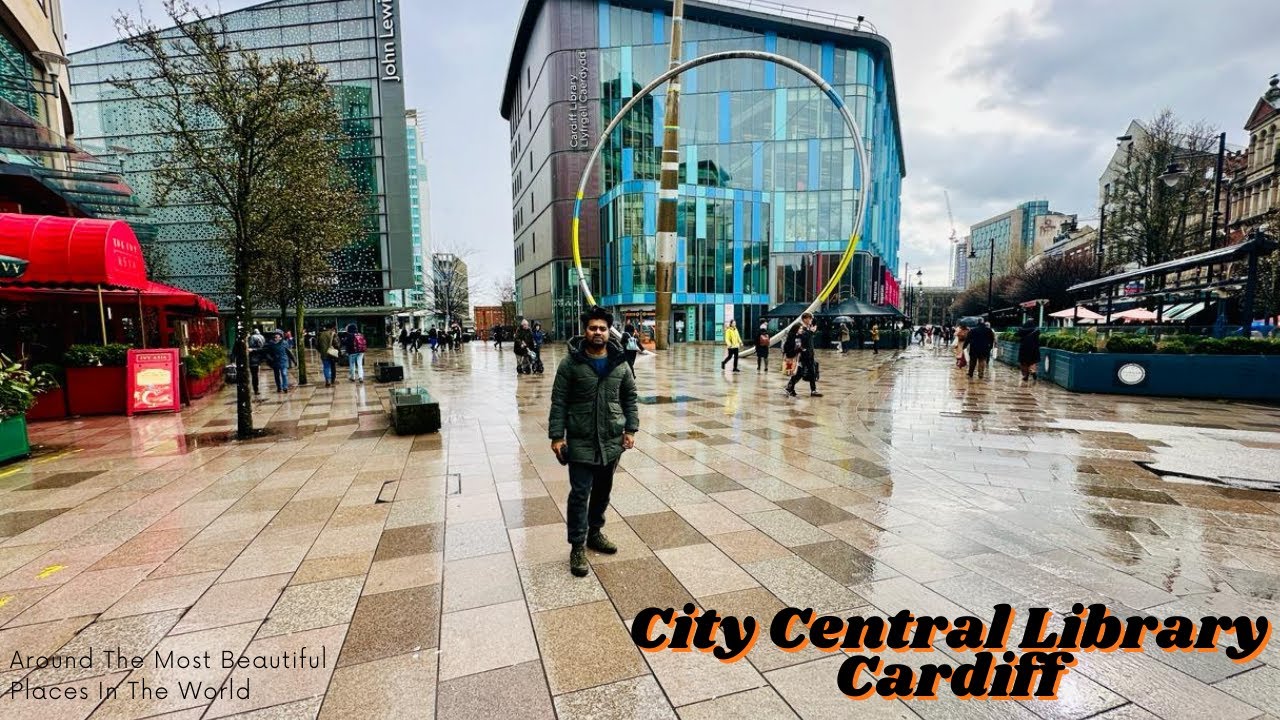 Visiting Central Library Cardiff, UK for Job Applications Guidance - Plus 10 Free Daily Prints!