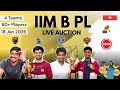 IIM Bangalore Premiere League 2026  | Live Stream
