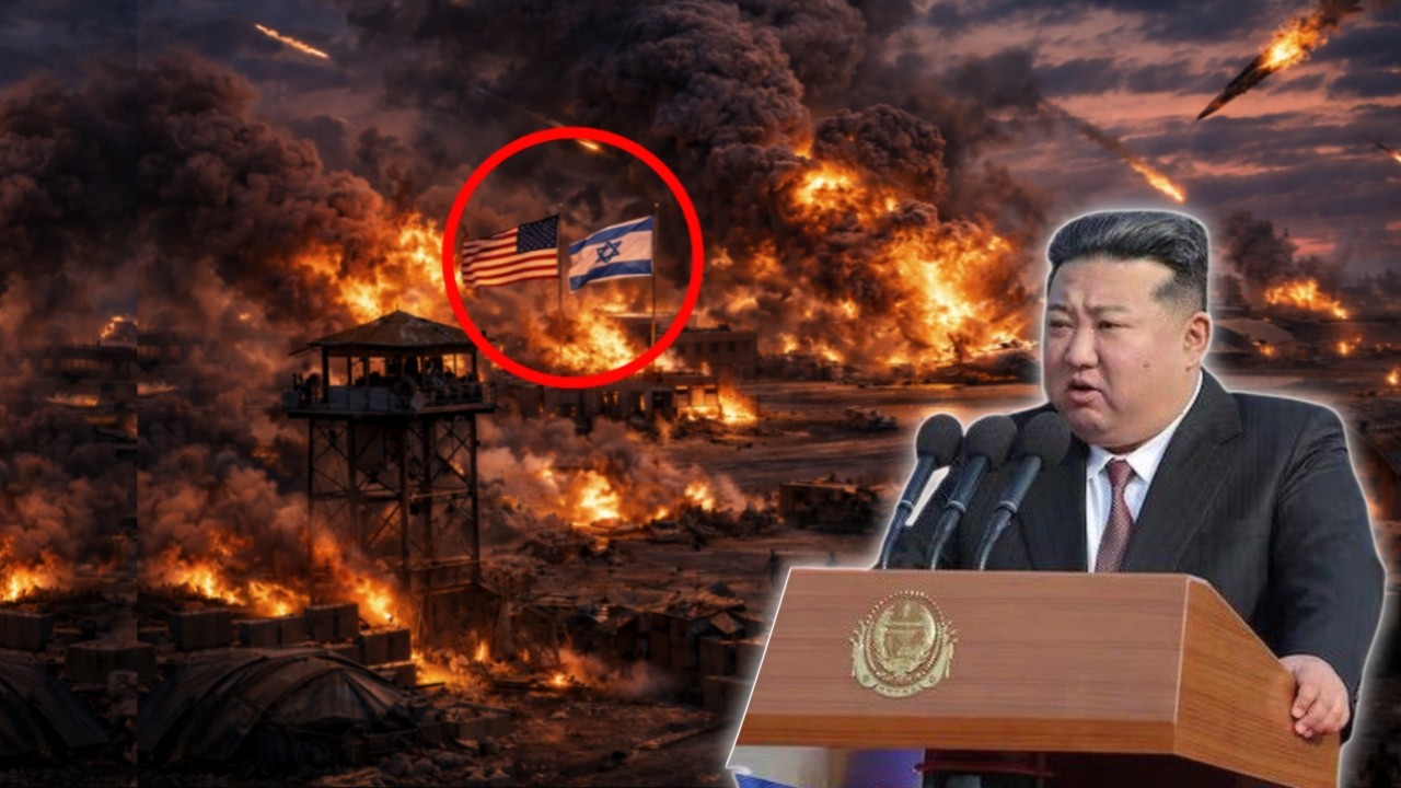 🔴TEPAT PAGI INI KORUT RESMI BANTU IRAN Sumpah lantang Kim Jong un Ratakan Israel pakai Rudal dahsyat