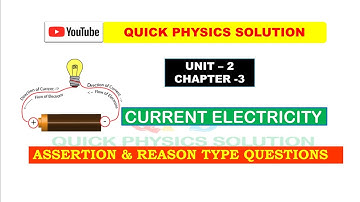 Current Electricity ( Assertion & Reason )