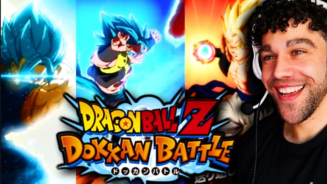 Игрок LEGENDS реагирует на каждую оригинальную анимацию персонажа Dokkan в Dragon Ball Z Dokkan B...