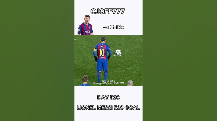 Messi Goal vs Celtic - 23 November 2016
