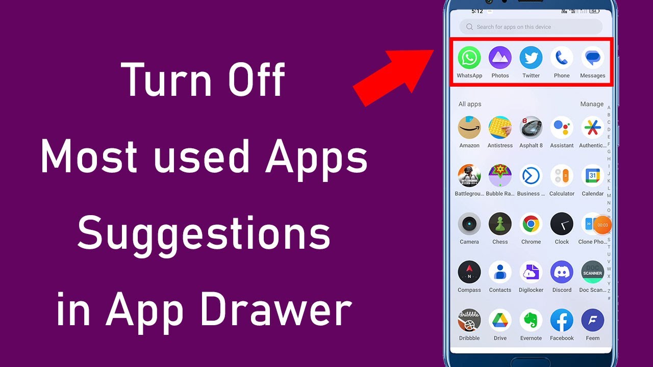 Most used app. Most used app