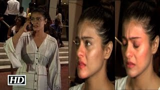 Have you ever seen Kajol cry in Real Life ? Watch Here
