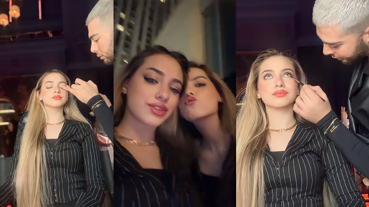 وصلنا على ايفنت الفلانتاين شو رأيكن باللوك والأوتفت لانا ولين محمد 🥰😍🖤