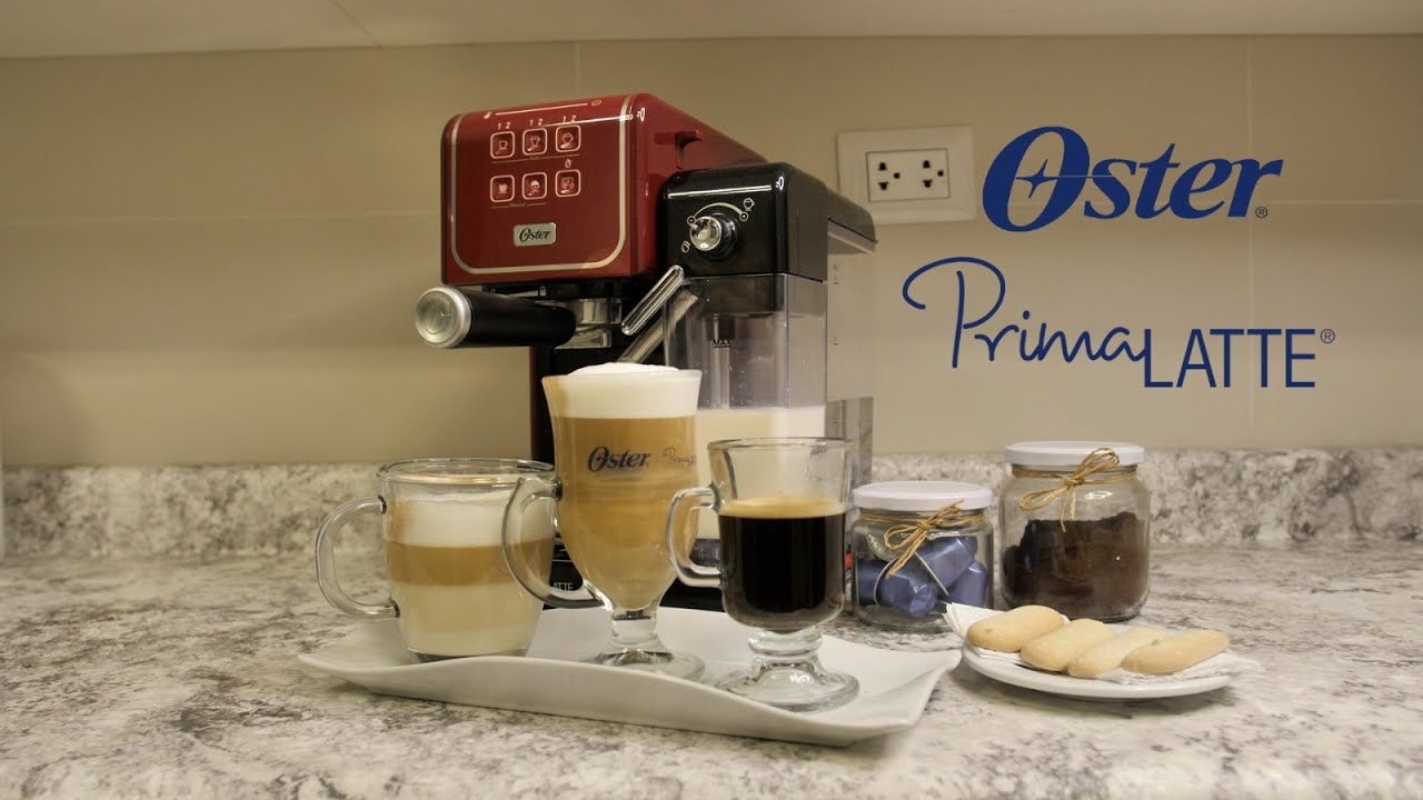 Cafetera o máquina para Capuchino y Expresso Oster Primalatte
