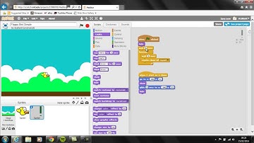 Creating Flying Bird Game in Scratch #5
