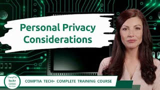 CompTIA Tech+ (FC0-U71) | Personal Privacy Considerations | Exam Objective 6.1 | Training Video