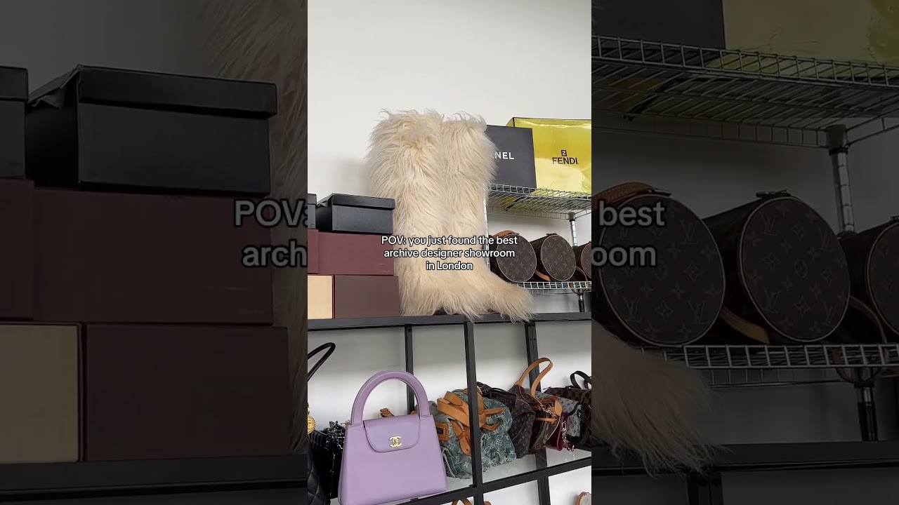 designer handbag heaven😭☁️