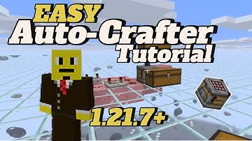 EASY Auto-Crafter Tutorial 1.21.7+