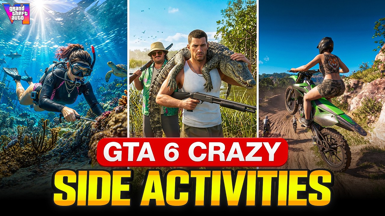 GTA 6 Side Activities Just Got a MAJOR Upgrade... Rockstar Went ALL OUT
