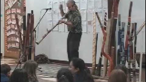 School Didgeridoo Performance by David "TheDidjMan" Blonski