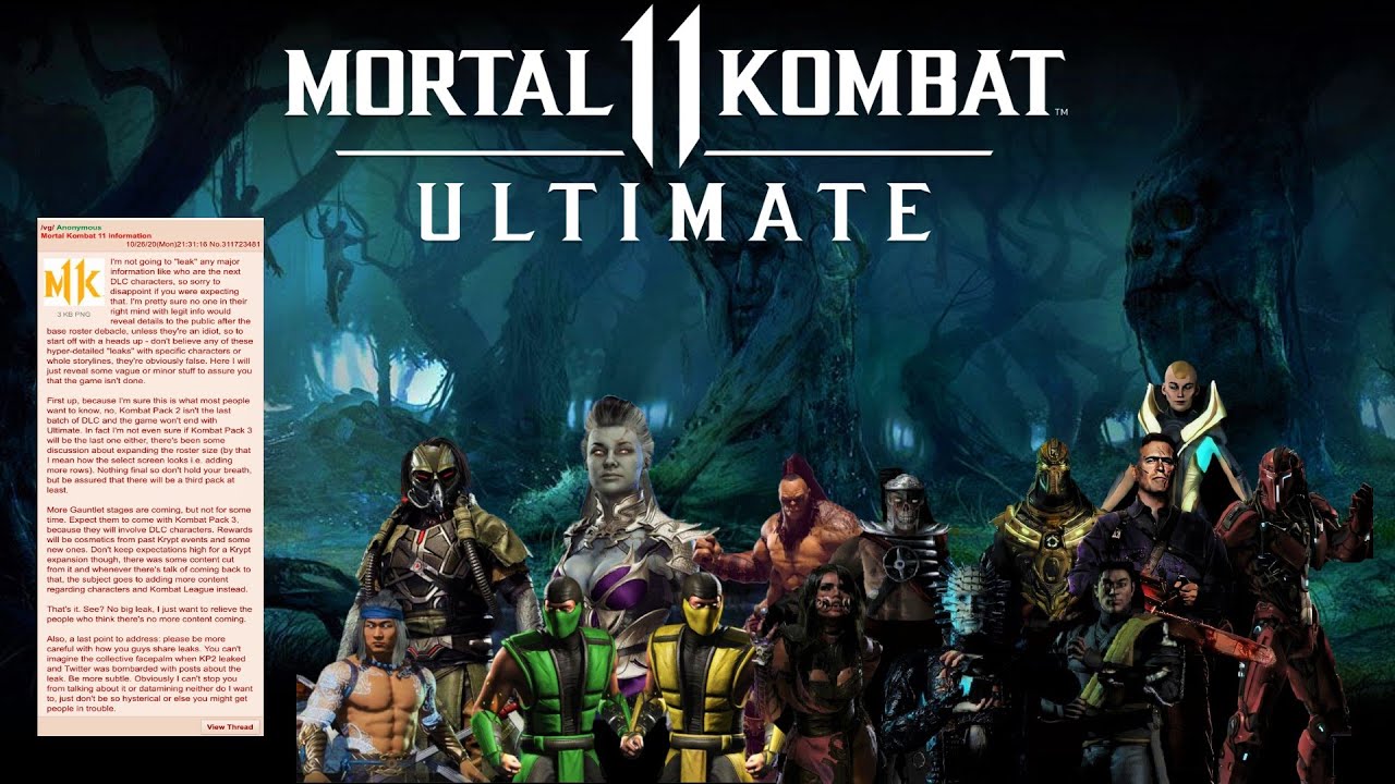 Ultimate Mortal Kombat 3 head pack