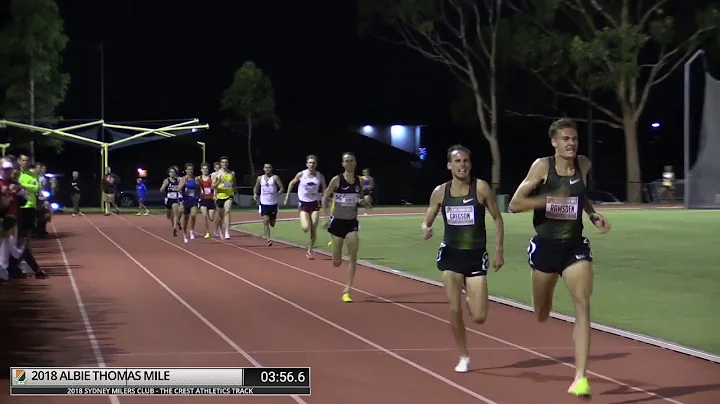 2018 Albie Thomas Mile - 2018 Men's Australian Mil...