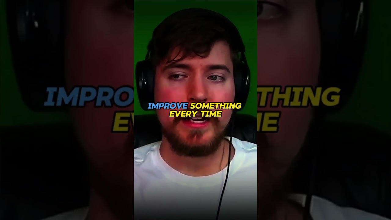 MR BEAST'S ADVICE FOR PEOPLE WHO WANTS TO MAKE YOUTUBE VIDEOS