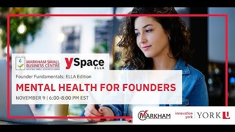 Founder Fundamentals (Fall 2021) - Mental Health for Founders