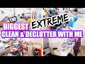 *BIGGEST* EXTREME CLEAN & DECLUTTER WITH ME EVER 2021!!! CLEANING MOTIVATION