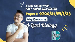 A-Level Biology - PAPER 2 | May/June 2023 | Paper 21 | 9700/21/M/J/23 | EXPLAINED & SOLVED