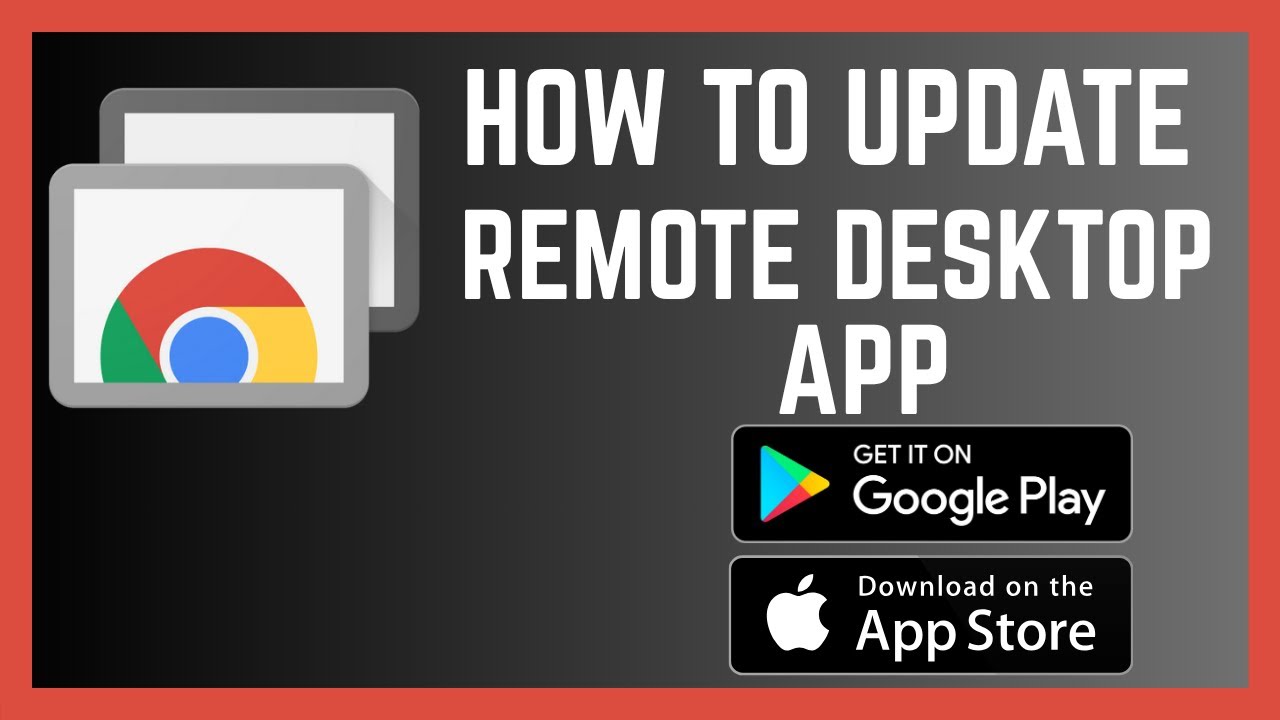 How To Update Chrome Remote Desktop App - YouTube