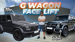 MERCEDES G-WAGON FACELIFT OLD TO NEW TRANSFORMATION !!!