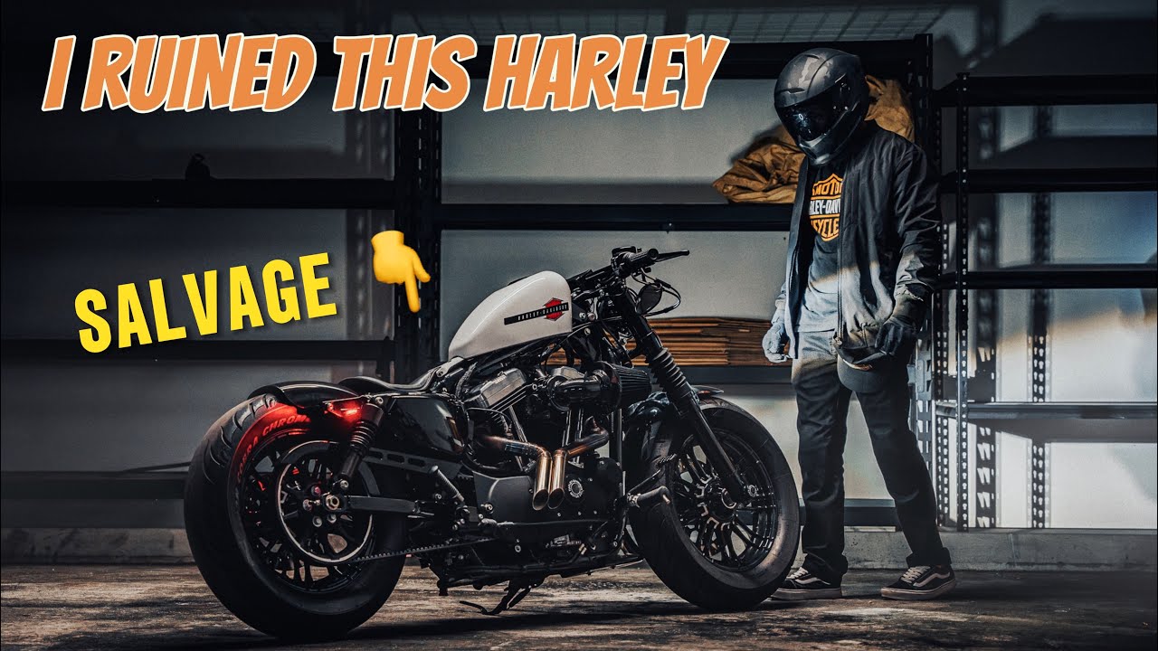 РАЗРУШАЮ HARLEY SPORTSTER 48 МОИХ ДРУЗЕЙ
