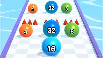 Ball Run 2048 - All Levels Gameplay Walkthrough Android iOS (New Update #3)