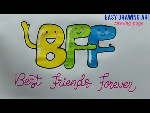 3 Top For Bff Drawings Easy Best Friend Drawings, bestfriend drawing HD  wallpaper | Pxfuel