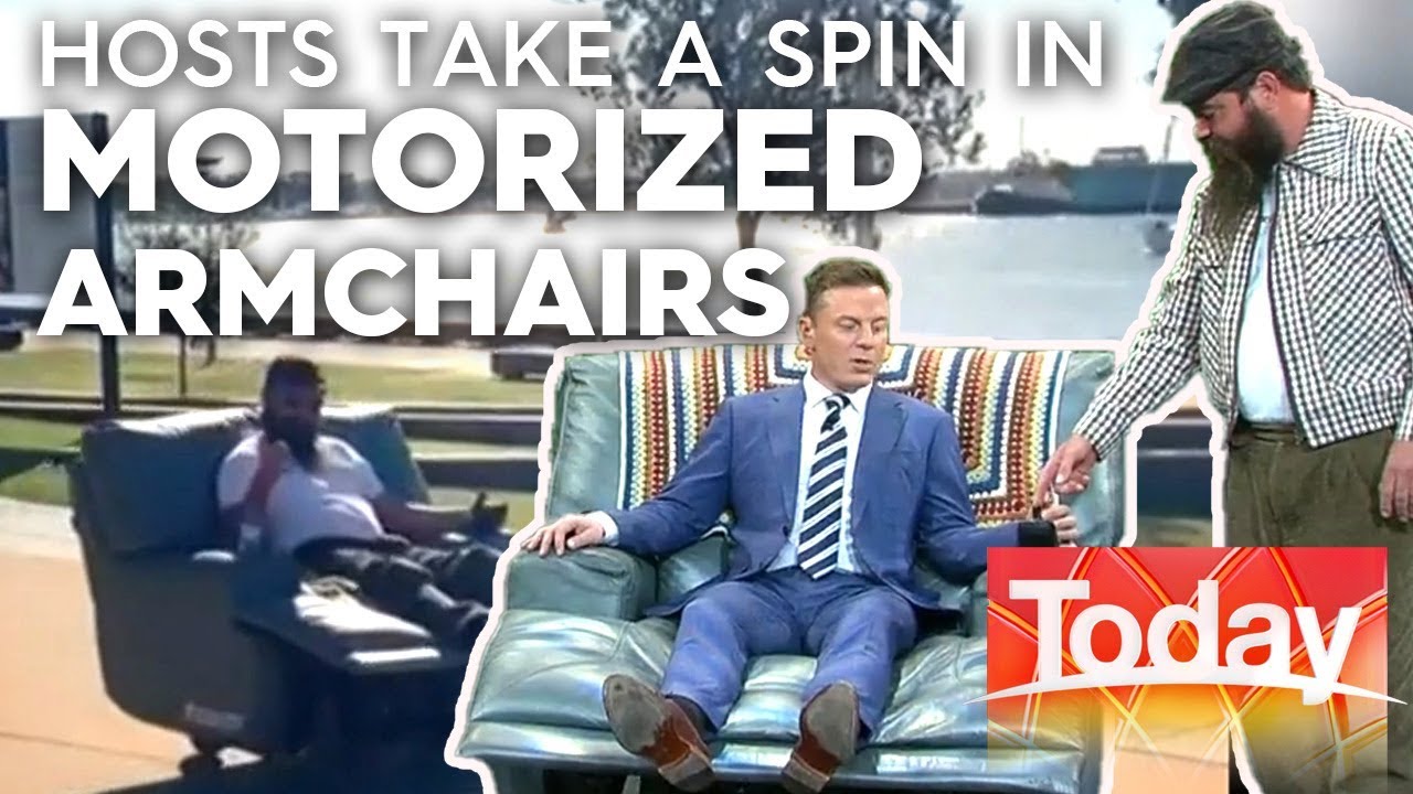 wilkinson社製vs-50 Aussie legends show off their motorized armchairs | Today Show Australia