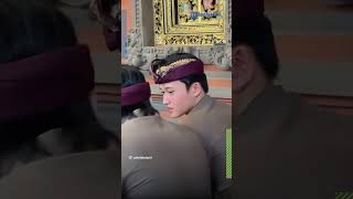 Gaya Anggun Mahalini di Acara Mepamit, Pakai Kebaya Emas Mewah, Bertabur Payet Bergambar Pura screenshot 3