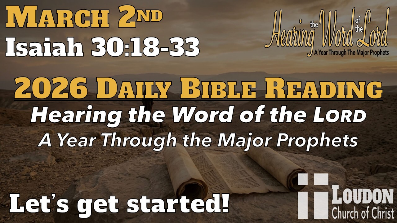 2026 Daily Bible Reading - March 2