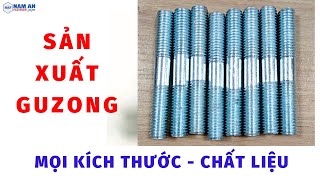 Chuyên Sản Xuất Guzong, Ty Ren 2 Đầu, Gu Dông 2 Đầu Ren, Stud Bolt Mọi Kích Thước, Chất Liệu